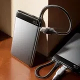 LISEN Slim Powerbank mit Kabel für iPhone 17 Pro Max für 24,99 € inkl. Prime-Versand (statt 49,99 €)