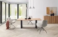 Livetastic ESSTISCH in Holz Metall 200/100/76 cm