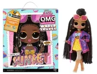 LOL Surprise OMG World Travel Modepuppe – SUNSET – 15 Überraschungen