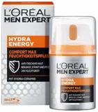 L’Oréal  Men Expert Hydra Energy Comfort Max Feuchtigkeitspflege Anti-trockene Haut 50ml ab 3,28 € inkl. Prime-Versand