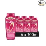L’Oréal Paris Elvital Farbschutz Shampoo Und Conditioner (2In1 6 X 300 Ml) Für 15,39 € Inkl. Prime-Versand (Statt 20,34 €)