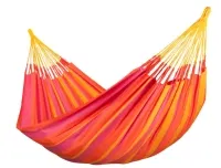 Sonrisa Mandarine – Klassische Einzel-Hängematte Outdoor – Rot
