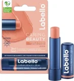 Labello Caring Beauty Nude Lippenpflegestift mit Farbe und Sonnenschutz LSF30 (4.8g)