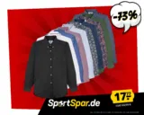 Lambretta Oxford Herren Langarm Hemd (10 Farbe, Gr. S bis 4XL) für 21,72 € inkl. Versand