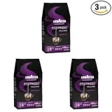 Lavazza Espresso Italiano Cremoso Arabica und Robusta Kaffeebohnen 3er Pack (3x1kg)