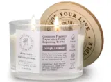 Lavendel Kerze 2-Docht Duftkerzen Im Glas für 6,99 € inkl. Prime-Versand (statt 13,99 €)