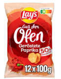 Lay’s aus dem Ofen geröstete Paprika (12 x 100g) ab 12,38 € inkl. Prime Versand (statt 21,48€)