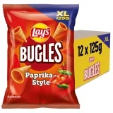 Lay’s Bugles Paprika – Herzhafter Mais-Snack mit Paprika-Geschmack (12x125g)