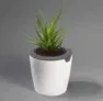 LazyLeaf Blumentopf selbstgießend (1,1l 17cm weiß/grau Micro-USB 1200mAh) für 14,94€ inkl. Versand statt 19,95€