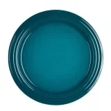 3x Le Creuset Speiseteller 27 cm Tiefblau