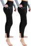 Leafigure 2er Pack Sport Leggings (mit Taschen Gym Blickdicht für Sport Yoga) für 8,99 € inkl. Prime-Versand (statt 14,99 €)