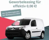 Effektiv 0,00€ im Gewerbeleasing:  Renault Kangoo Z.E. inkl. Batterie