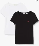 2-Pack Levi’s Damen Perfect Tee T-Shirt (Gr. XXS bis XL) für 20,00 € inkl. Prime-Versand (statt 39,90 €)