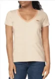 Levi’s Damen Perfect Vneck T-Shirt (Größe XXS bis XL) für 6,44€ (Prime) statt 17,00€