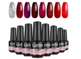 Lictin 8 Stück UV Farbgel Set Nagellack Nail Polish Set für 6,59 € inkl. Prime-Versand (statt 11,99 €)