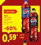 Pepsi 1,25 L Vers. Sorten Bei Lidl Für 0,59 € (23.–28. März) 🥤