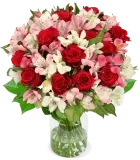 Blumenstrauß Liebesgruß mit bis zu 40 Blüten ab 25,49 € inkl. Versand 🌹 🌹 🌹
