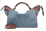 Liebeskind Berlin Gray Denim Satchel für 99,20 € inkl. Prime-Versand (statt 140,00 €)