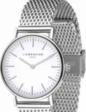 Liebeskind Berlin Damen Analog Quarz Armbanduhr mit Edelstahlarmband (Ø 34 mm) für 49,00 € inkl. Versand (statt 63,85 €)