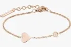 Liebeskind LJ-0511-B-20 Damen Armband Herz Edelstahl Rose (20 cm) für 26,99 € inkl. Prime-Versand (statt 43,00 €)