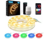 Ligency Farbwechsel Neon Led Strip – 5M – Kompatibel mit Alexa Google Assistant für 21,99 € inkl. Prime Versand (statt 37,99 €)