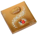 Lindt LINDOR Präsent Box Mischung, ca. 15 LINDOR Kugeln, 4 Sorten, 187 g für 4,89 € inkl. Prime-Versand (statt 7,10 €)