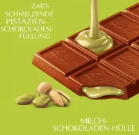 Lindt Schokolade LINDOR Tafel Pistazie (100g)