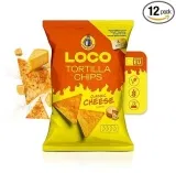 Loco Snacks Tortilla Chips Classic Cheese Flavour 12Er Pack (12 X 100 G) Für 12,99 € Inkl. Prime-Versand