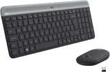 Logitech MK470 Slim Combo Kabelloses Tastatur-Maus-Set [Gebraucht Sehr gut – UK QWERTY] für 10,35 € inkl. Prime-Versand (statt 45,00 €)