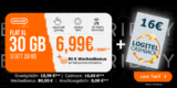 Logitel Black Friday 🖤 30 GB LTE (Vodafone-Netz, Allnet- und SMS-Flat) für Rechnerisch 6,99€ / Monat