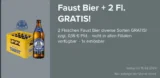 Gratis 2 Flaschen Faust Bier 🍺 bei Logo Getränke Märkte