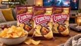 3x Lorenz Crunchips Western Style BBQ Kartoffelchips (150g)