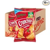 Lorenz Snack World Crunchips Paprika 10er Pack (10 x 150 g) ab 10,49 € inkl. Prime-Versand