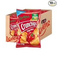 Lorenz Snack World Crunchips Paprika 10er Pack (10 x 150 g)