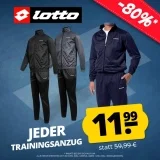 Lotto Herren Trainingsanzug (2 Farben, Gr. M bis 2XL)