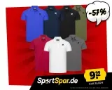 Lotto Piqué Cotton Herren Polo-Shirt (7 Farben, Gr. S bis 3XL) für 14,94 € inkl. Versand