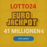 Lotto24 Neukunden: 2 Felder Eurojackpot Für 1 € (Statt 5,20 €) | Aktuell 41 Mio. € Im Jackpot