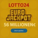 Lotto24 Neukunden: 2 Felder Eurojackpot Für 1 € (Statt 5,20 €) | Aktuell 56 Mio. € Im Jackpot