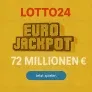 Lotto24 Neukunden: 2 Felder EuroJackpot für 1 € (statt 4,60 €) | aktuell 72 Mio. € im Jackpot