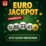 Lotto24 Neukunden: 2 Felder EuroJackpot für 1 € (statt 5,20 €) | aktuell 10 Mio. € im Jackpot