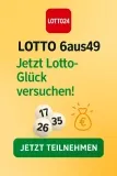 Lotto24 Neukunden: 3 Felder Lotto 6aus49 für 1 € (statt 4,70 €) | aktuell 19 Millionen Euro im Jackpot