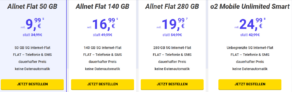 Mega SIM: UNLIMITED Allnet 5G Flat für 24,99 € / Monat  – monatlich kündbar! (50 GB für 9,99 €/50 GB für 11,99 € / 140 GB für 16,99 €/ 280 GB für 19,99 €)