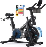 MERACH Fahrrad Heimtrainer mit verstellbarem Widerstand (136kg)