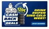 Michelin Cashback 2026: Bis zu 120 Euro für neue Reifen zurückholen