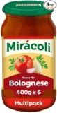 MIRÁCOLI Pasta Sauce für Bolognese 6 Gläser (6 x 400g) ab 10,44 € inkl. Prime-Versand 🍝