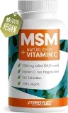 Msm 2000Mg Pro Tag + Natürliches Vitamin C (365 Msm Tabletten) Ab 9,52 € Inkl. Prime-Versand (Statt 21,85 €)