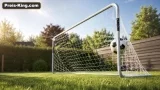 MUWO Fußballtor aus Stahl 1,20 x 0,8 m