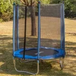 MUWO Jump Outdoor Trampolin mit Sicherheitsnetz (182 cm)