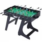 MUWO Mondial Indoor Faltbarer Tischkicker Schwarz