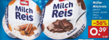 MÜLLER Milchreis 0,39€ [Netto MD ab 17.03. + 5fach Paybackpunkte auf Molkereiprodukte]